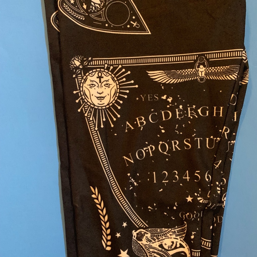Ouija board leggings(fits jr.10-adult 6)M